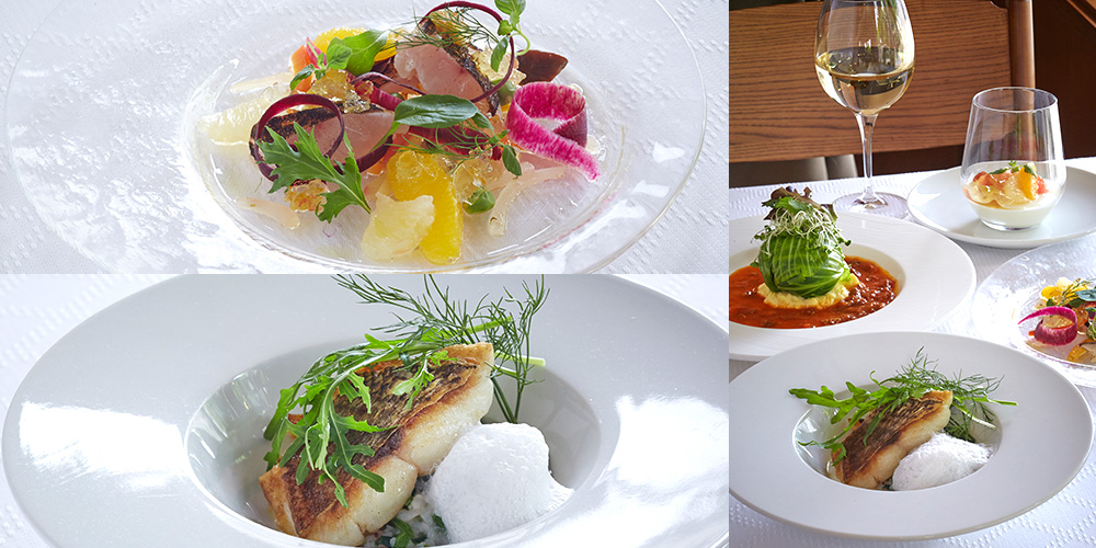 レストラン リールの会場・料理例